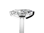 Solitaire Engagement Ring Setting for Marquise Center with Basket Rail and Prong Head in Platinum